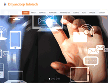 Tablet Screenshot of dnyandeep.com